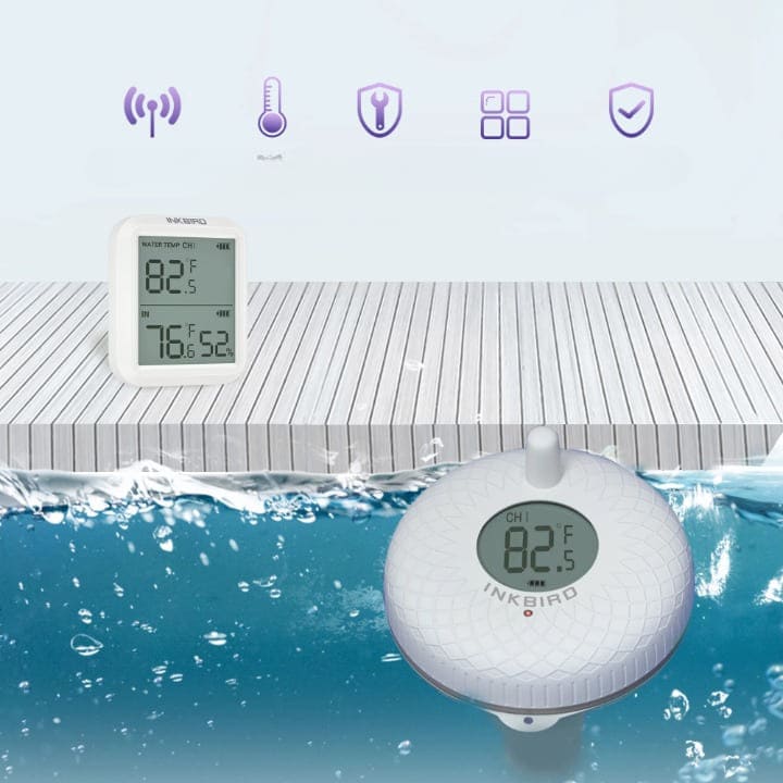 Thermometre piscine connecté wifi - La Boutique de la Domotique