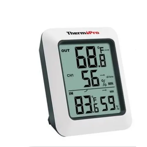 Ulisem Thermomètre Intérieur et Extérieur, Thermomètre sans Fil Numérique  avec Capteurs Sonde, HD Écran LCD Détecteur