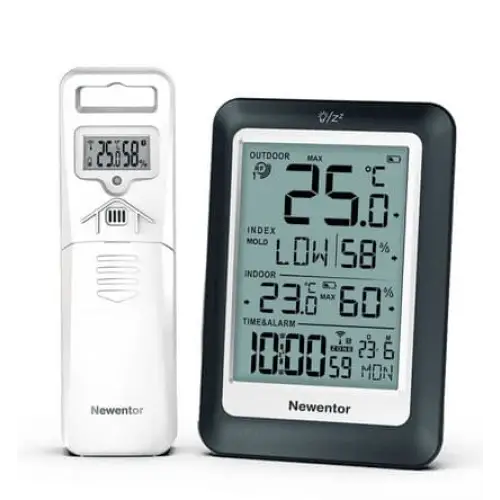 Thermomètre extérieur en métal l5xH20cm
